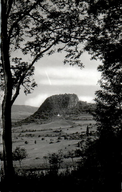 blick vom hegau haus nach singen/hohentwiel