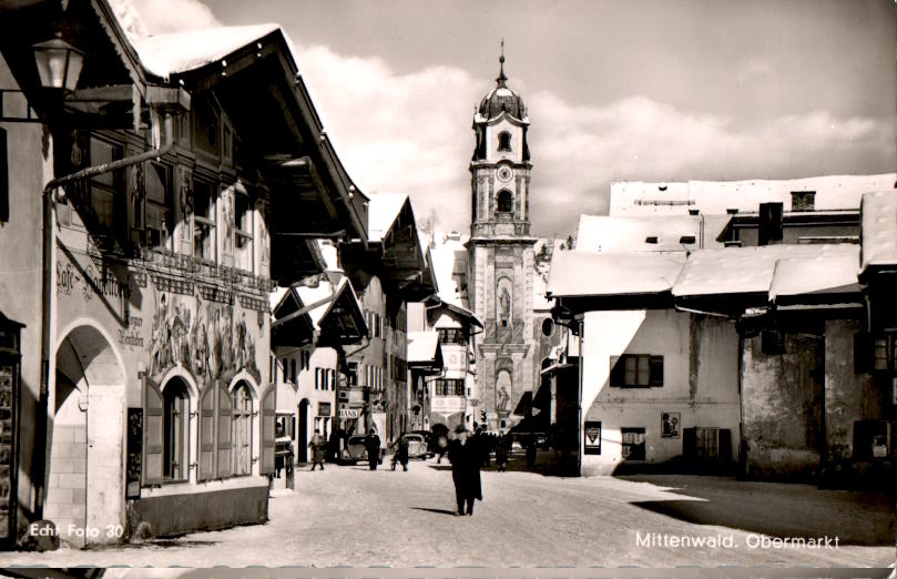 mittenwald, obermarkt