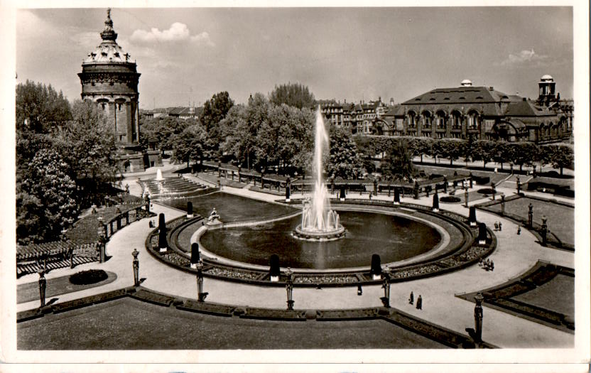 mannheim, friedrichsplatz