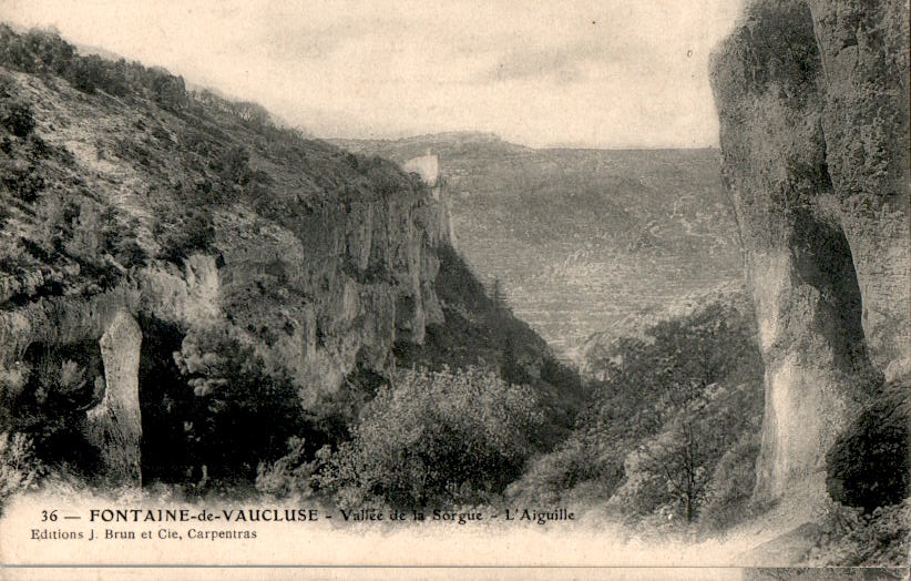 vaucluse, vallee de la sorgue