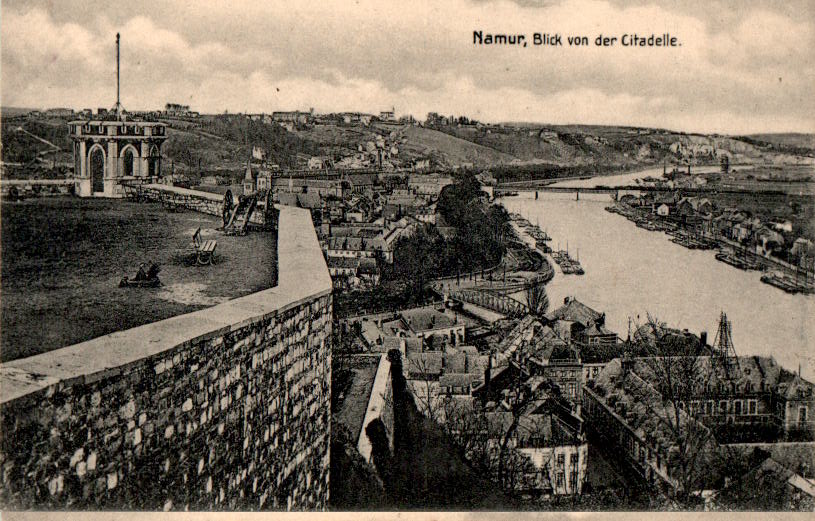 namur, blick von der citadelle