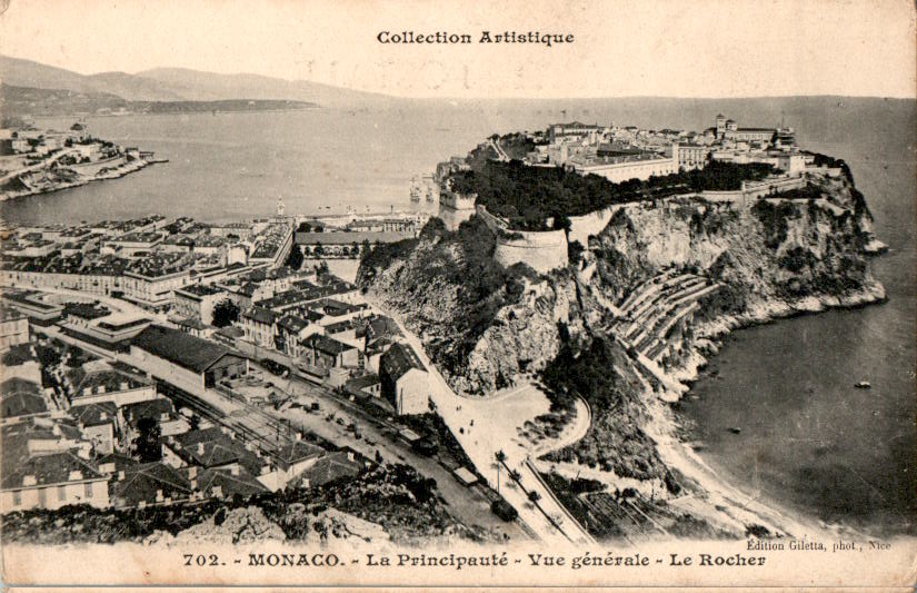 monaco, la principaute, le rocher