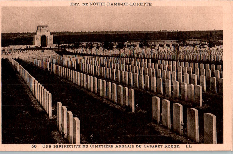 notre dame de lorette, cimetiere anglais