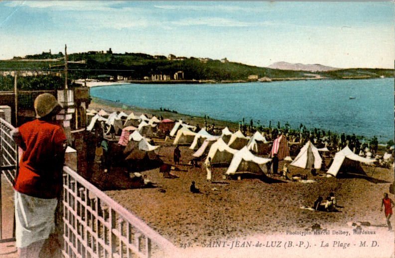 st. jean de luz, la plage