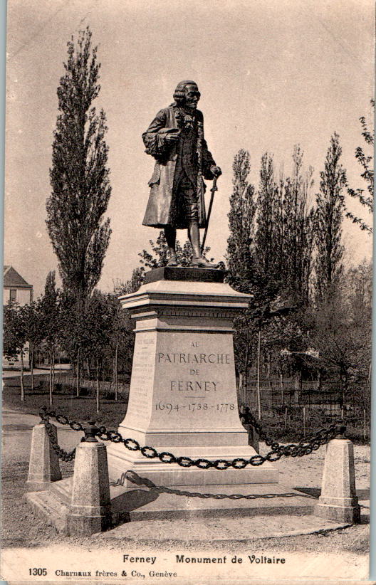 ferney, monument de voltaire