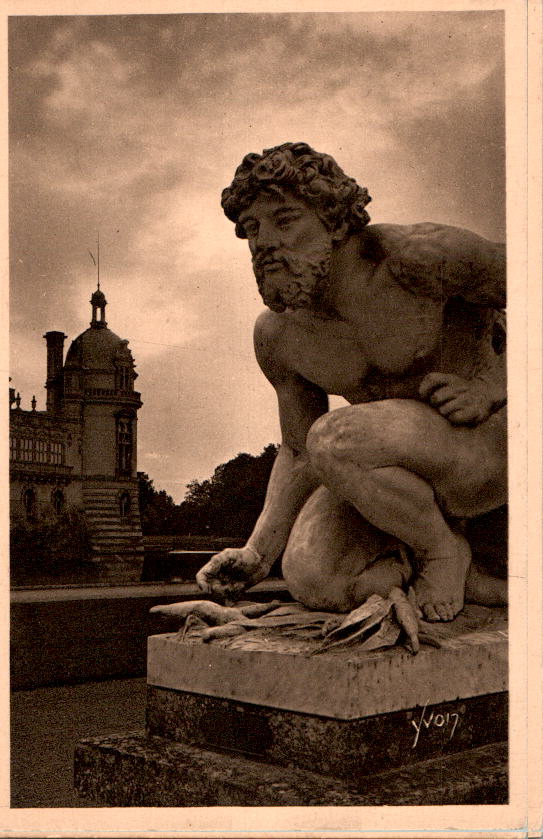 chateau de chantilly, parc du chateau