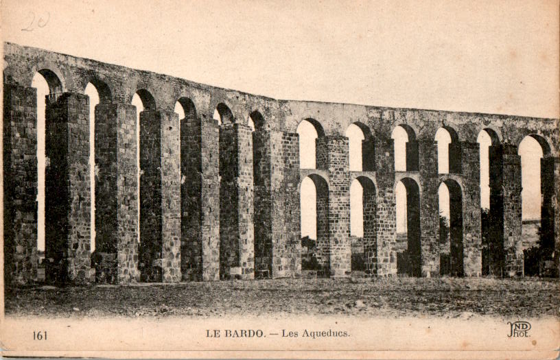 le bardo, les aqueducs