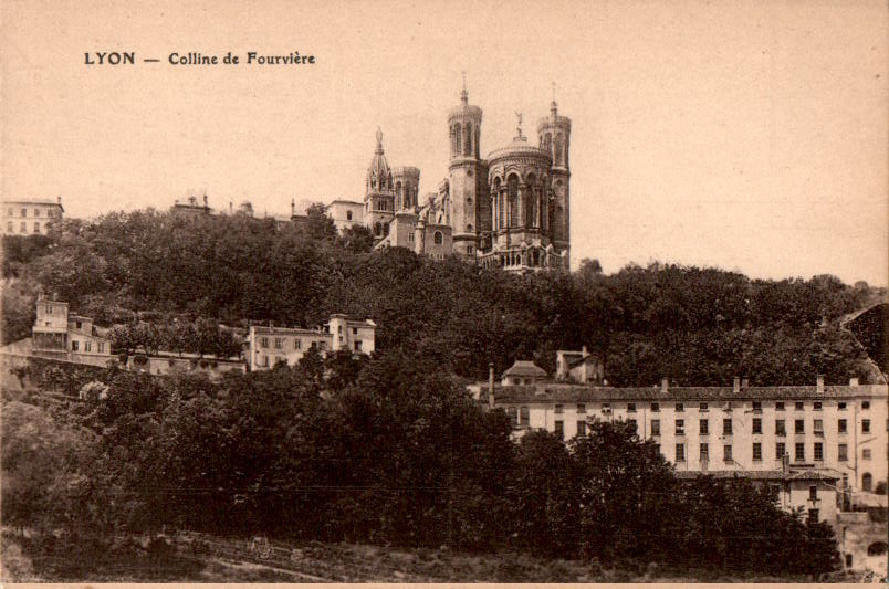 lyon, colline de fourviere