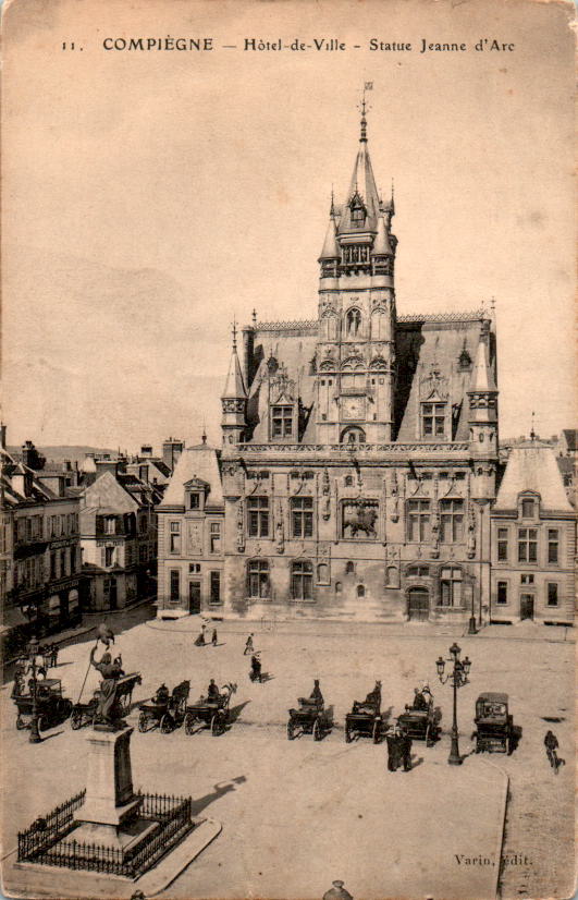 compiegne, hotel de ville