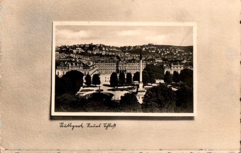 stuttgart, neues schloß, 1938