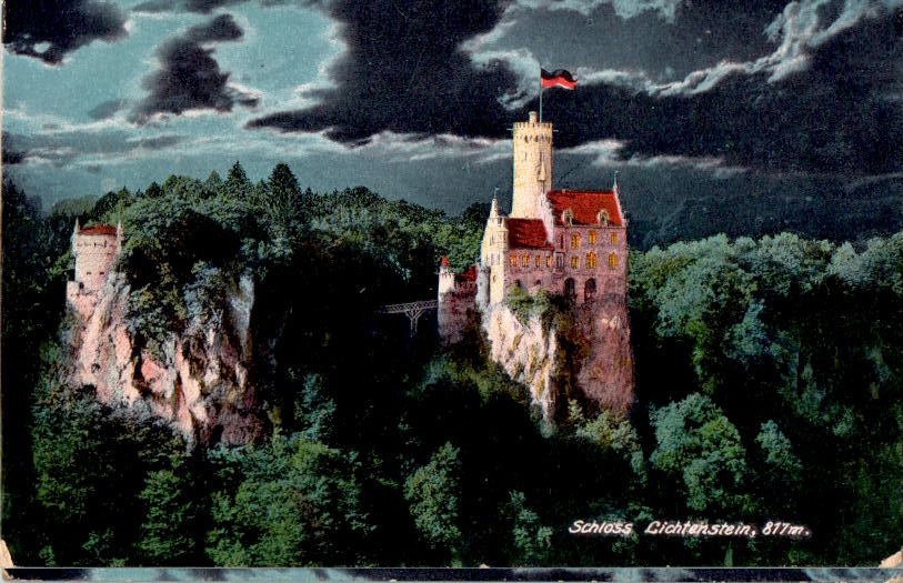 schloss lichtenstein, 1917