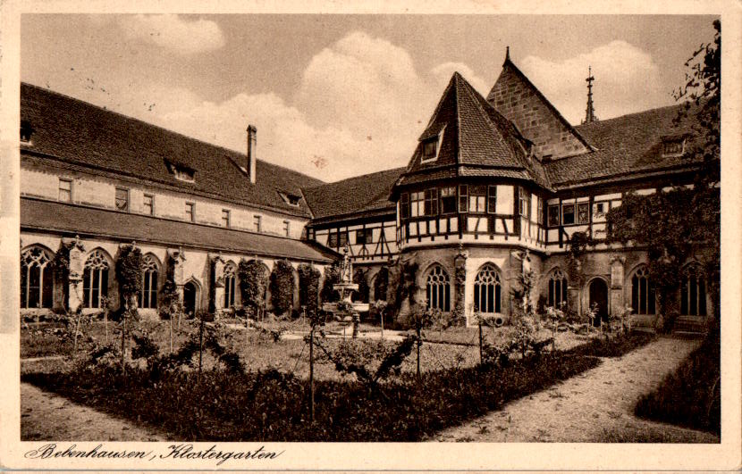 bebenhausen im schönbuch, klostergarten