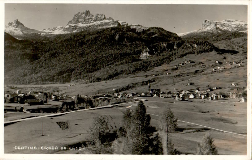 cortina, croda da lago