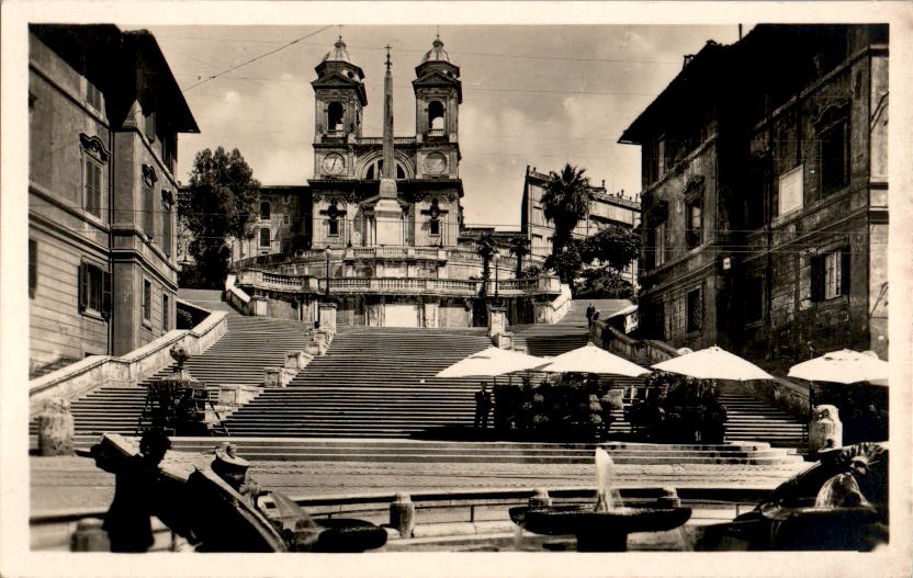 roma, chiesa della trinita dei monti