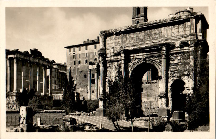 roma, arco di settimio severo