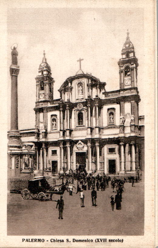 palermo, chiesa s. domenico