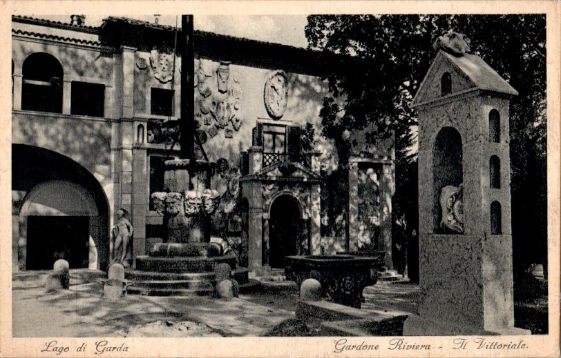 lago di garda, gardone riviera - il vittoriale