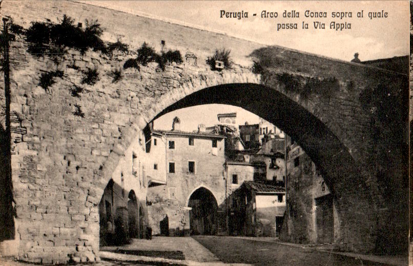 perugia, arco della conca