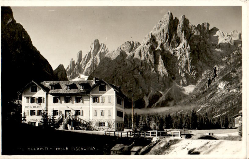 hotel dolomiti, valle fiscalina