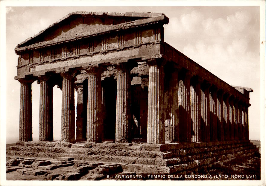 agrigento, tempio della concordia