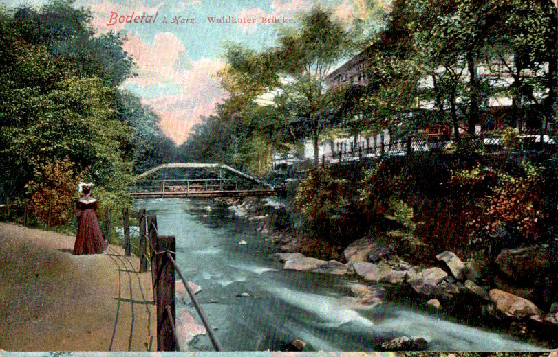 bodetal, waldkater brücke