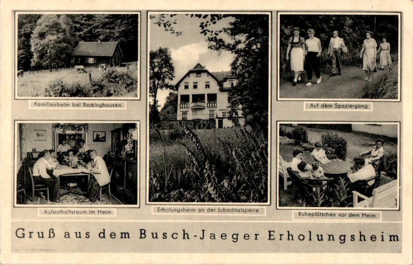 busch-jaeger erholungsheim, jubachtalsperre