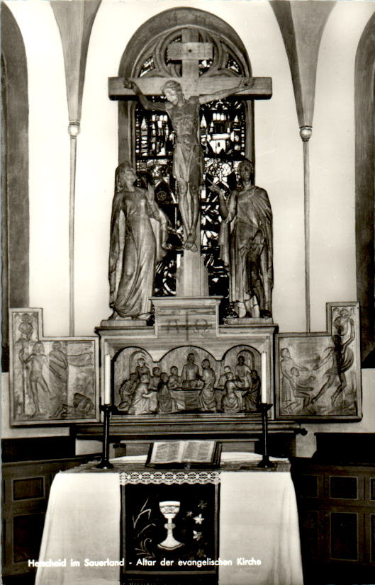 herscheid, altar der ev. kirche