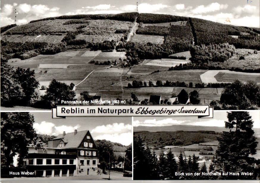 reblin im naturpark ebbegebirge, "haus weber" pension