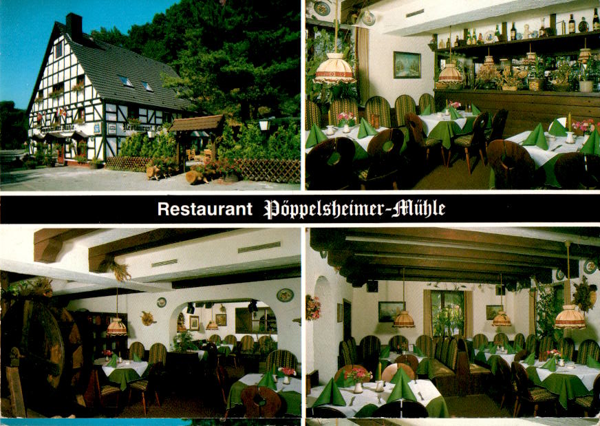 lüdenscheid, restaurant pöppelsheimer mühle