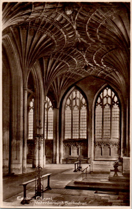 eastern chapel, peterborough cathedral