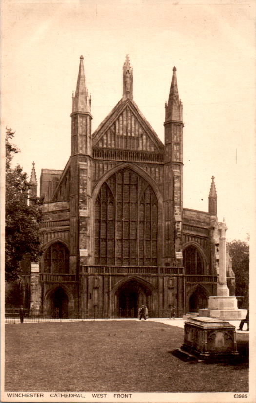 winchester cathedral, west front