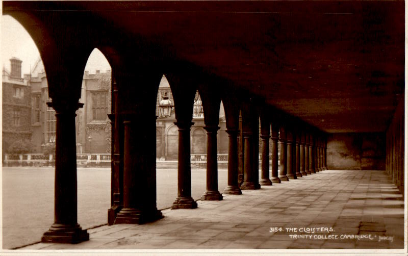 the cloisters, trinity college cambridge