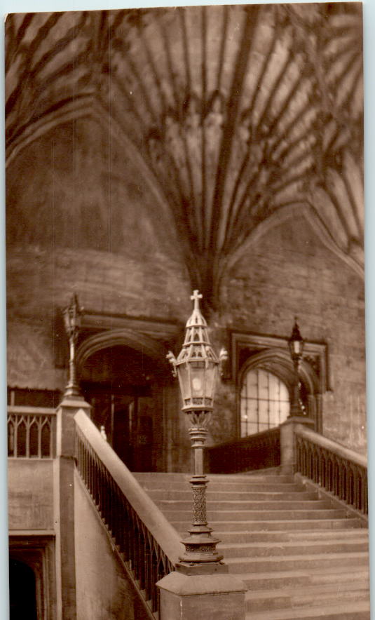 hall stairs, christchurch oxford, scan error