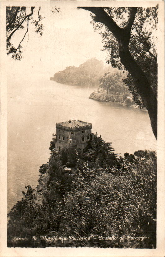 portofino, s. margherita, castello di paraggi