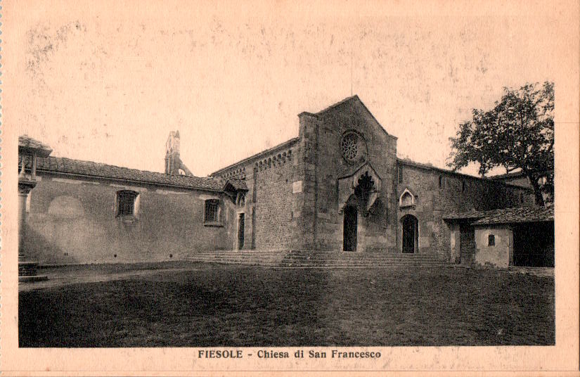 fiesole, chiesa di san francesco