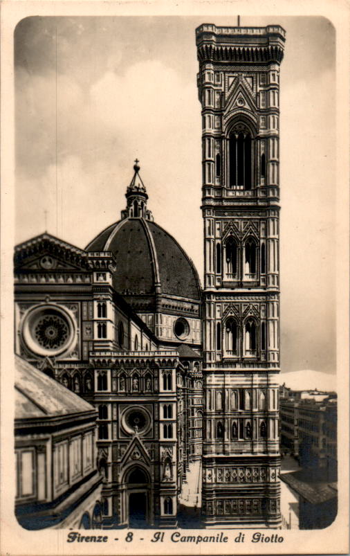 firenze, il campanile di giotto