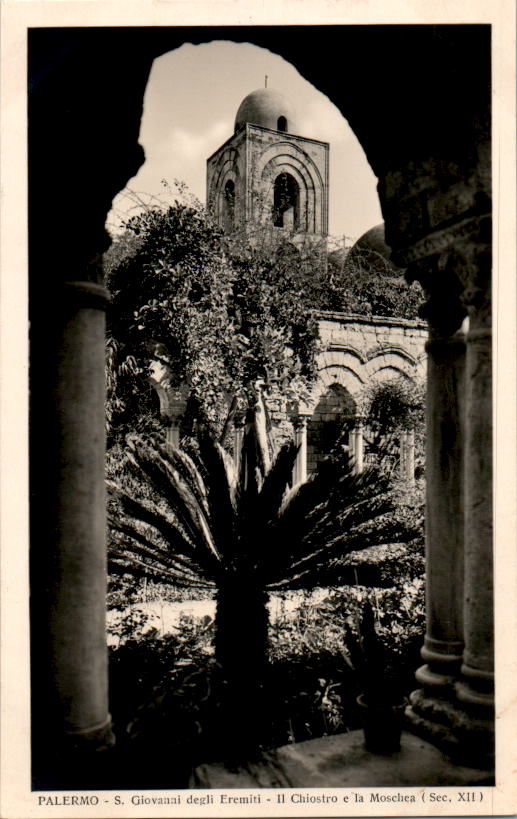 palermo, s. giovanni degli eremiti, la moschea