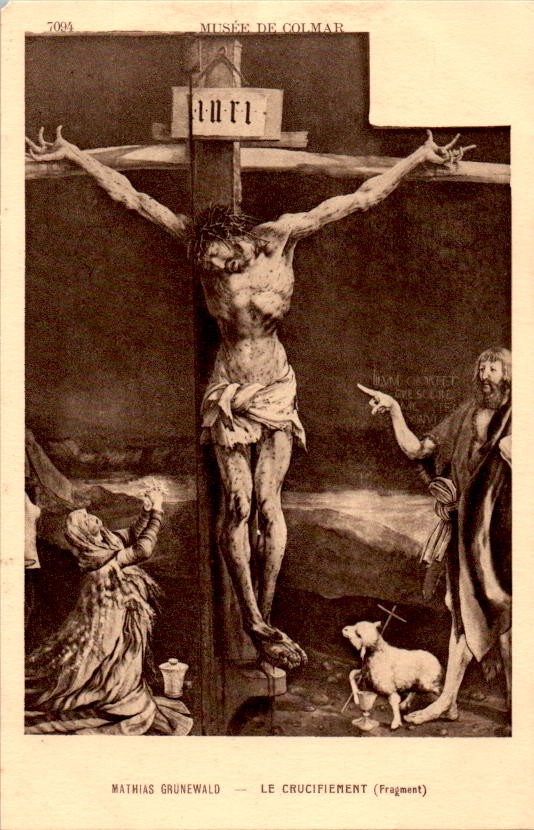 mathias grünewald, le crucifiement, colmar