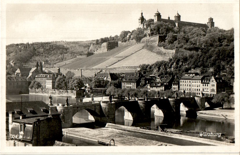 würzburg, alte mainbrücke