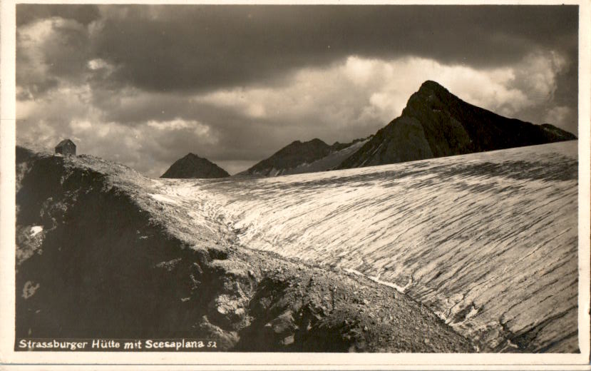 strassburger hütte mit scesaplana