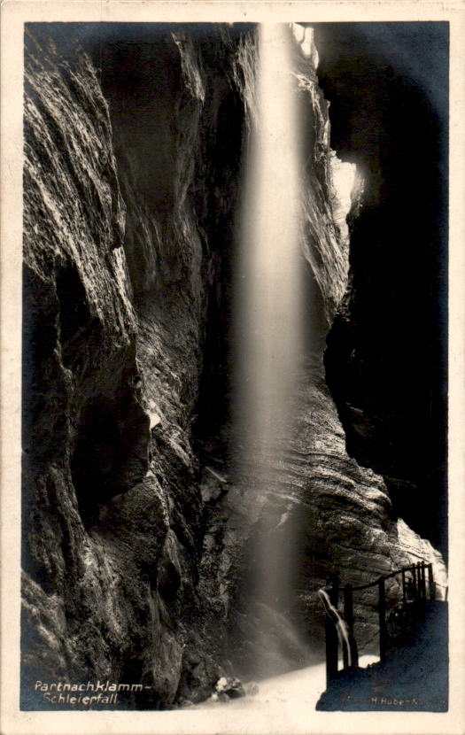 partnachklamm, schleierfall