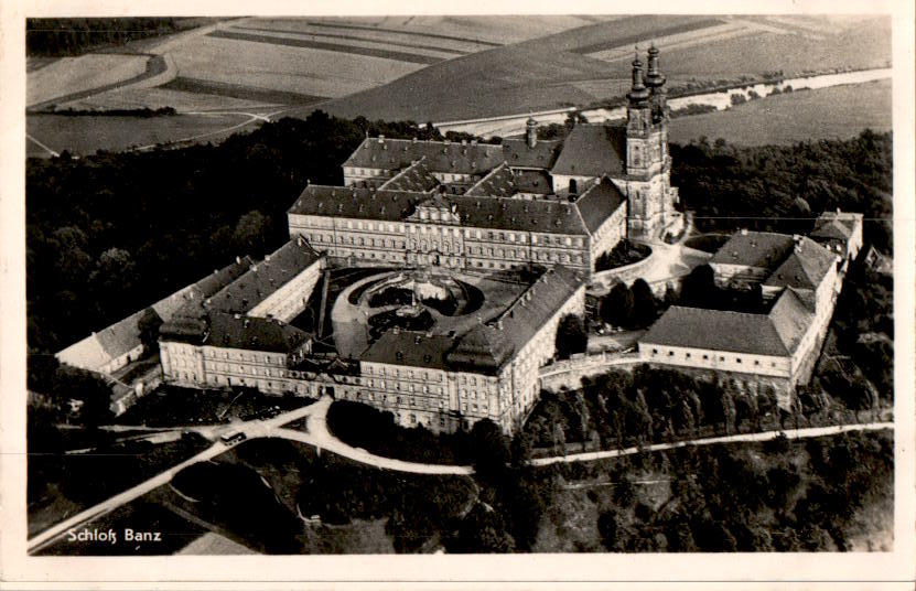 schloß banz, hansa-luftbild