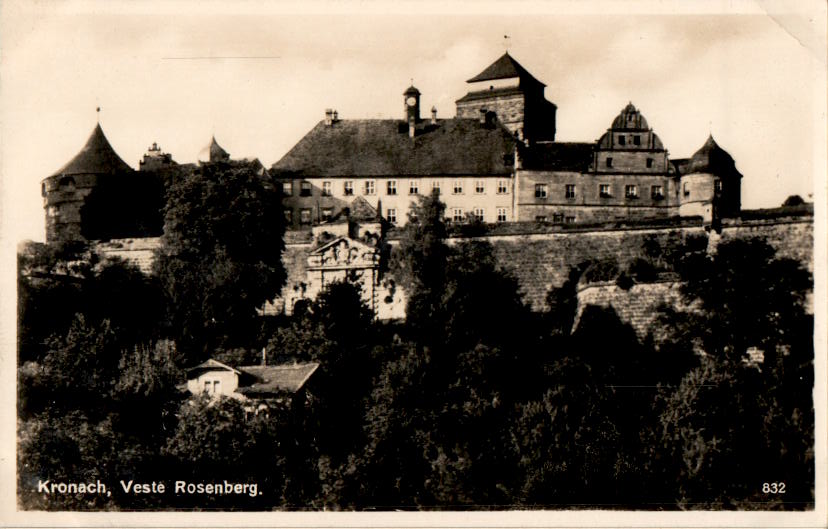 kronach, veste rosenberg