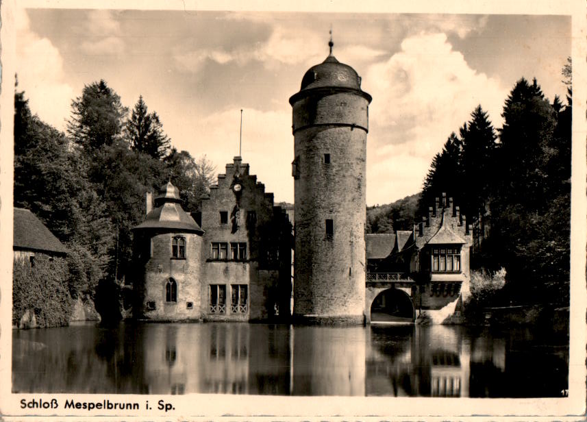 schloß mespelbrunn i.Sp.