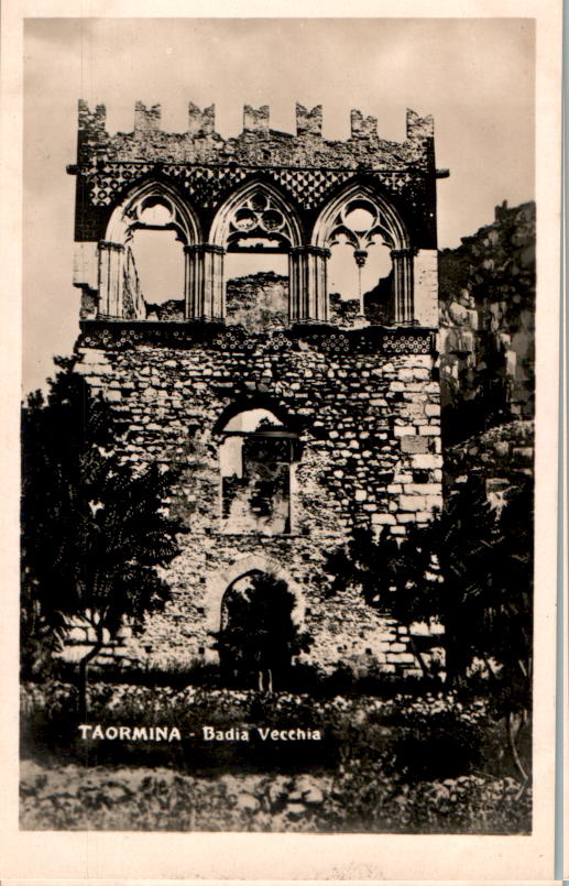 taormina, badia vecchia