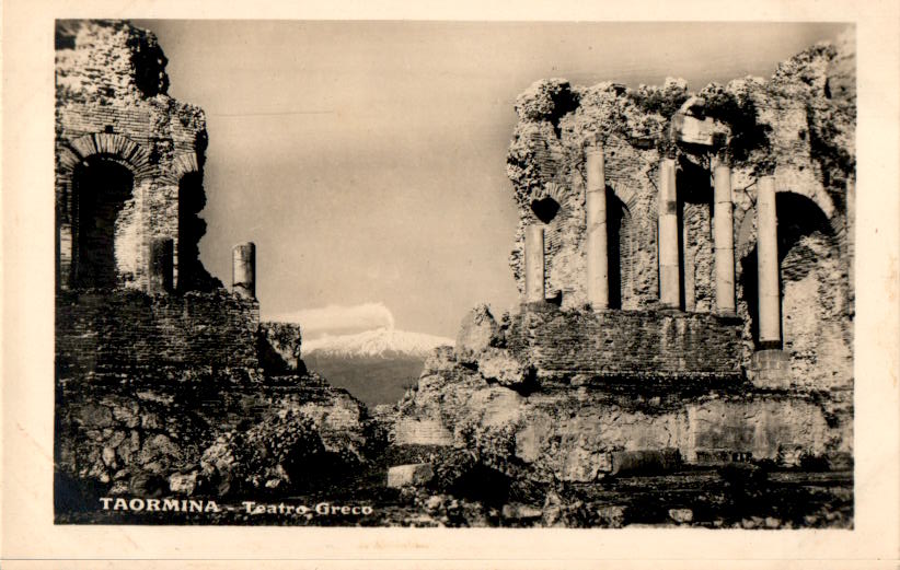 taormina, teatro greco