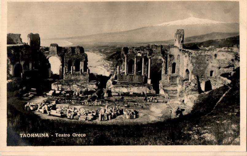 taormina, teatro greco