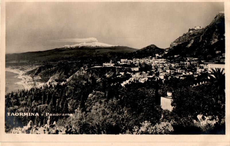 taormina, panorama