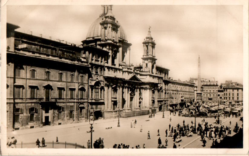 roma, piazza navona