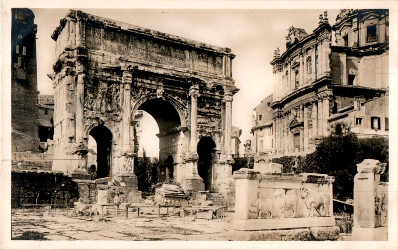 roma, arco di settimio severo